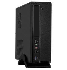 Exegate EX288780RUS Корпус Desktop ExeGate MI-207U-M300 (mini-ITX/mATX, БП M300 с вент. 8см, 2*USB+1*USB3.0, аудио, черный)