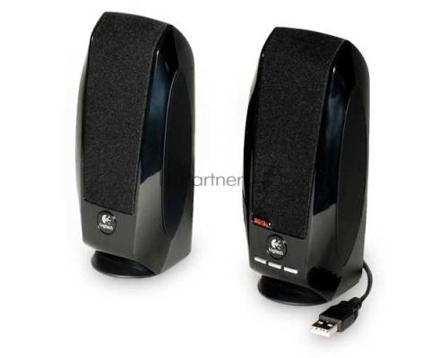Колонки Logitech S150 980-000029 {Колонки  2.0, 2x0,6W , 90 Гц - 20 кГц, OEM}