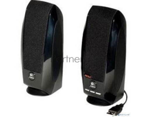 Колонки Logitech S150 980-000029 {Колонки  2.0, 2x0,6W , 90 Гц - 20 кГц, OEM}