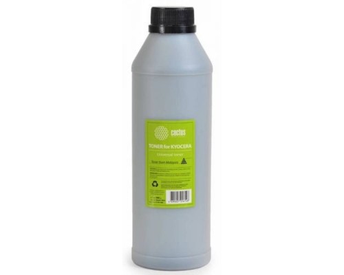 [расходные материалы] Тонер Cactus CS-TKY-1000 черный флакон 1000гр. для принтера Kyocera Universal