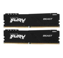 Kingston DDR4 DIMM 16GB Kit 2x8Gb KF432C16BBK2/16 PC4-25600, 3200MHz, CL16