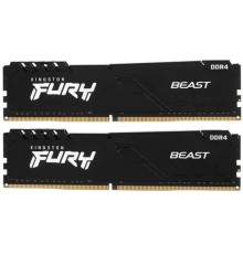 Kingston DDR4 DIMM 16GB Kit 2x8Gb KF432C16BBK2/16 PC4-25600, 3200MHz, CL16