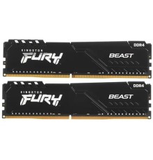 Kingston DDR4 DIMM 32GB Kit 2x16Gb KF432C16BB1K2/32 PC4-25600, 3200MHz, CL16