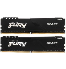 Kingston DDR4 DIMM 16GB Kit 2x8Gb KF436C17BBK2/16 PC4-28800, 3600MHz, CL17