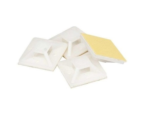 [Аксессуар] 5bites Площадка (самокл.) CTM2525-50WH 25ММ / 50ШТ