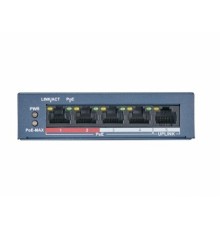 HiWatch DS-S504P(B) 5x100Mb 4PoE+ 35W Коммутатор неуправляемый