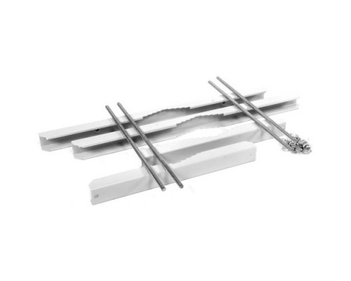 [Монтажные шкафы, стойки] Elbox Комплект крепления двойной на столб для шкафов ШТВ-Н и EMW шириной 600 мм. EMW-KKC-600