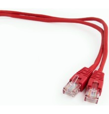 Cablexpert PP12-0.25M/R Патч-корд UTP кат.5e, 0.25м, литой, многожильный (красный)