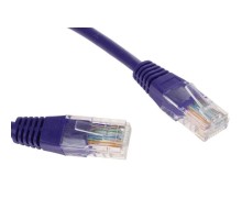 Cablexpert PP12-0.25M/V Патч-корд UTP  кат.5e, 0.25м, литой, многожильный (фиолетовый)