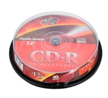 Диски VS CD-R 80 52x CB/10 (VSCDRCB1001)(620083)      