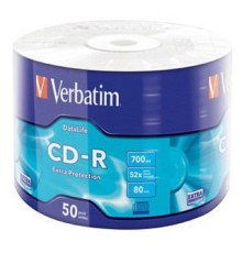 Verbatim Диски CD-R 700Mb 52x bulk (50шт) (43787)