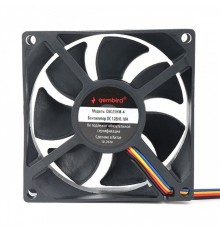 Gembird Вентилятор для корпуса 80x80x25, гидродинамический, 4 pin, провод 30 см (D8025HM-4)
