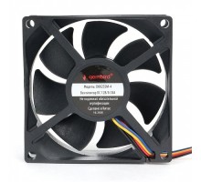 Gembird Вентилятор для корпуса 80x80x25, втулка, 4 pin, провод 30 см (D8025SM-4)