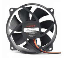 Gembird Вентилятор для корпуса 90x90x25, гидродинамический, 4 pin, провод 30 см (D9025HM-4)