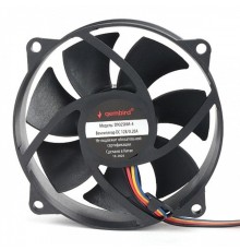 Gembird Вентилятор для корпуса 90x90x25, гидродинамический, 4 pin, провод 30 см (D9025HM-4)