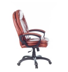 Кресло руководителя Бюрократ CH-868N коричневый Boroko-37 искусственная кожа крестовина пластик [1535020]