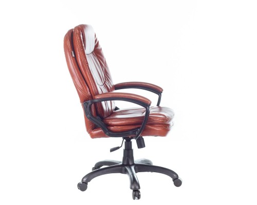 [Офисное кресло или стул] Кресло руководителя Бюрократ CH-868N коричневый Boroko-37 искусственная кожа крестовина пластик [1535020]