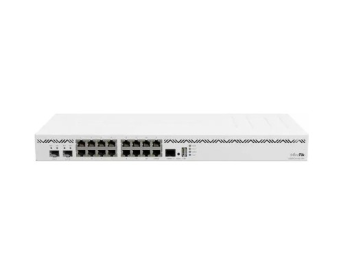 [Сетевое оборудование] MikroTik CCR2004-16G-2S+ Маршрутизатор 16*1Gbit RJ45, 2*10Gbit SFP+