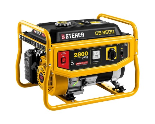[Генераторы, Блоки автоматики] STEHER Бензиновый генератор, 2800 Вт [GS-3500]