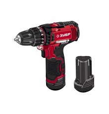 ЗУБР Дрель-шуруповерт в кейсе 12В, 2 АКБ (2Ач)  [ДШЛ-125-22]