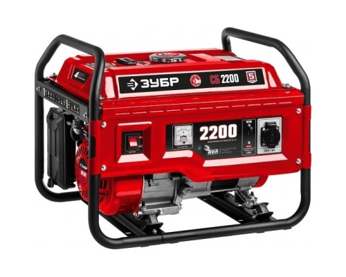 [Генераторы, Блоки автоматики] ЗУБР Бензиновый генератор 2200 Вт  [СБ-2200]