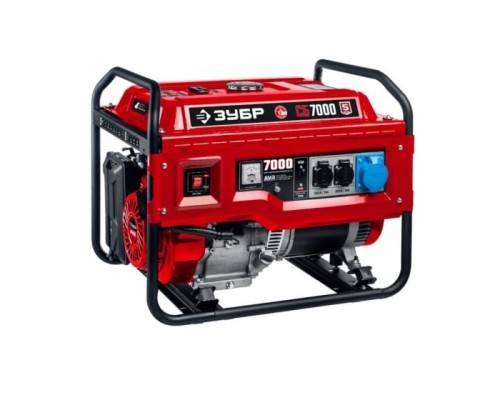 [Генераторы, Блоки автоматики] ЗУБР Бензиновый генератор  7000 Вт  [СБ-7000]