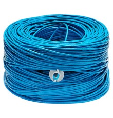 CABEUS UTP-4P-CAT.5E-SOLID-LSZH-BL КАБЕЛЬ ВИТАЯ ПАРА UTP (U/UTP), КАТЕГОРИЯ 5E, 4 ПАРЫ (24 AWG)