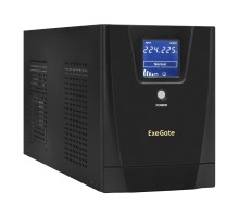 EXEGATE EP287660RUS ИБП SpecialPro Smart LLB-3000.LCD.AVR.EURO.RJ.USB <3000VA/1800W, LCD, AVR,4евро,RJ45/11,USB>