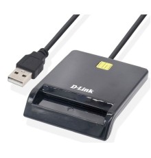 D-Link DCR-100/B1A USB-считыватель контактных смарт-карт