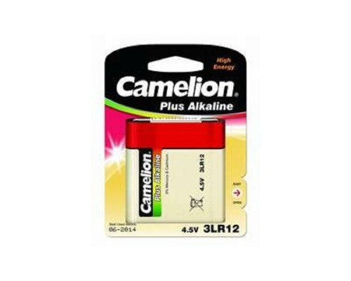 [Батарейки] Camelion  3LR12 Plus Alkaline BL-1 (3LR12-BP1, батарейка,4.5В)
