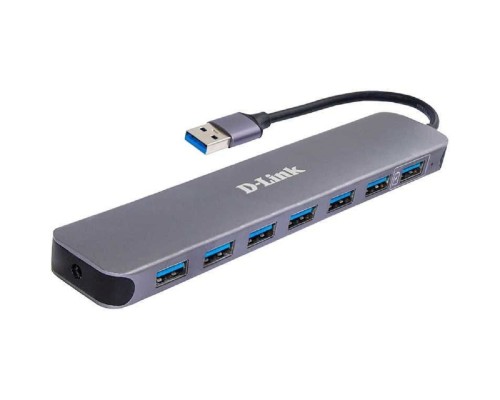 [Сетевое оборудование] D-Link DUB-1370/B2A Концентратор с 7 портами USB 3.0 (1 порт с поддержкой режима быстрой зарядки)