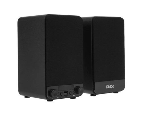 [Колонки] Dialog Jazz AJ-13 BLACK - акустические колонки 2.0, 2*15W RMS, Bluetooth, FM, USB+microSD reader