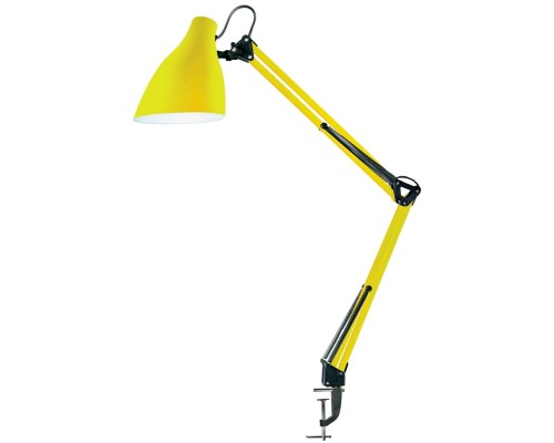 [Camelion Настольные светильники] Camelion KD-335  C07  желтый (Свет-к настольн.с метал. струбциной, 230V, 40W, E27)