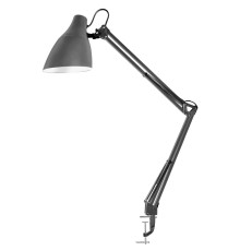 Camelion KD-335  C09 светло-серый (Свет-к настольн.с метал. струбциной, 230V, 40W, E27)