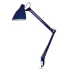 Camelion KD-335  C23 темно-синий (Свет-к настольн.с метал. струбциной, 230V, 40W, E27)