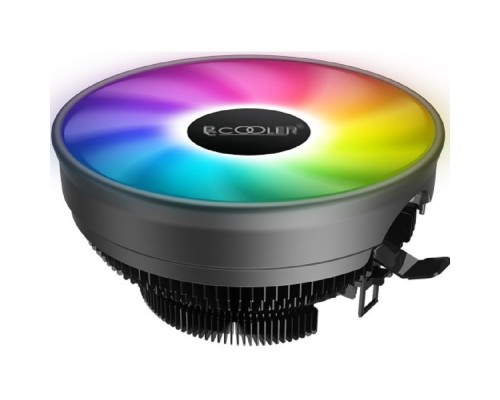 [Вентиляторы] PCCooler E126M PRO Кулер S775/115X/AM2/2+/AM3/3+/AM4/FM1/FM2/2+ (TDP 92W, вент-р 120мм с PWM, FIXED COLOR FAN, 1000-1800RPM, 29.8dBa) Retail Color Box