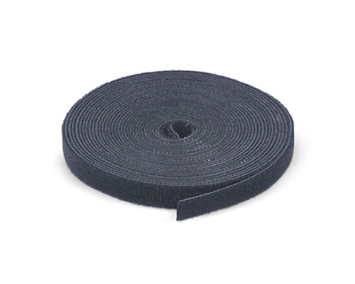 [Cabeus Стяжки, крепежные материалы, маркеры] Cabeus ROL-5x9-BK Лента (липучка) в рулоне, ширина 9 мм, длина 5 м, черная