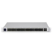 UBIQUITI USW-48-POE PoE-коммутатор в стойку, 48х 1G RJ45, 4х SFP, раздача 195 Вт
