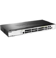 D-Link DGS-3000-28SC/DC/A1A Управляемый L2 коммутатор, стек, 20x1000Base-X SFP, 4x10GBase-X SFP+, 4xCombo 1000Base-T/SFP, БП DC