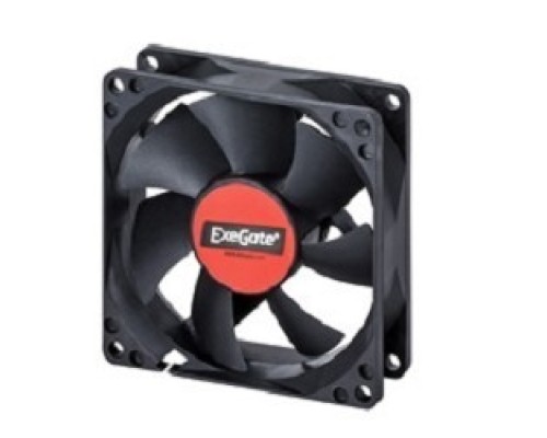 [Вентиляторы] Exegate EX289000RUS Вентилятор 220В ExeGate EX08038BAT (80x80x38 мм, 2-Ball (двойной шарикоподшипник), клеммы, 2500RPM, 37dBA)