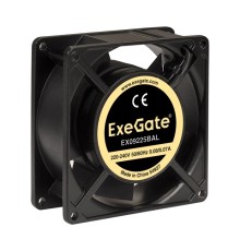 Exegate EX289003RUS Вентилятор 220В ExeGate EX09225BAL (92x92x25 мм, 2-Ball (двойной шарикоподшипник), подводящий провод 30 см, 2600RPM, 35dBA)