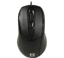 Defender Standard MB-580B [52580] {проводная оптическая мышь, черный, 3 кнопки, 1000 dpi}