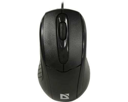 [Мышь] Defender Standard MB-580B [52580] {проводная оптическая мышь, черный, 3 кнопки, 1000 dpi}