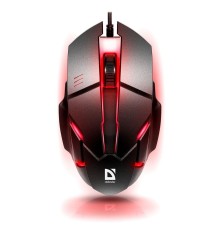 Defender Host MB-982 [52982] { Проводная оптическая мышь, 7 цветов,1000 dpi, черный  }