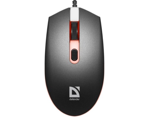 [Мышь] Defender Dot MB-986 [52986] { Проводная оптическая мышь, 7 цветов,4D,1000/1600dpi  }