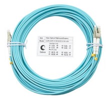 Cabeus FOP-50-LC-LC-10m Шнур оптический duplex LC-LC 50/125 mm OM3 10м LSZH
