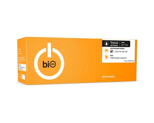 [Расходные материалы] Bion BCR-CE278X Картридж для HP laser Pro P1560/1566/1600/1606 (2500  стр.), Черный, с чипом