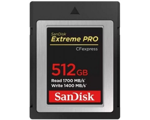 [Карта памяти ] Micro SecureDigital 512GB Sandisk Карта памяти SanDisk Extreme PRO CFexpress Card Type B, 512GB, 1700MB/s Read, 1200MB/s Write