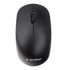 Gembird MUSW-435 {Мышь беспроводная, черный, 2.4ГГц, 2кн+колесо-мышка, 1000/1600/2400 DPI, оптический} 