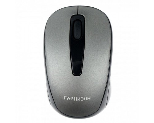 [Клавиатуры, мыши] Гарнизон Мышь беспров. GMW-450-1, чип X4, серый, 1000 DPI, 2 кн.+ колесо-кнопка